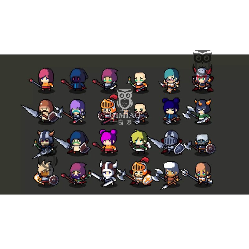 探索Unity2D Pixel Unit Maker SPUM1.8.2：像素人物的奇妙之旅_steam游戏_淘宝游戏网