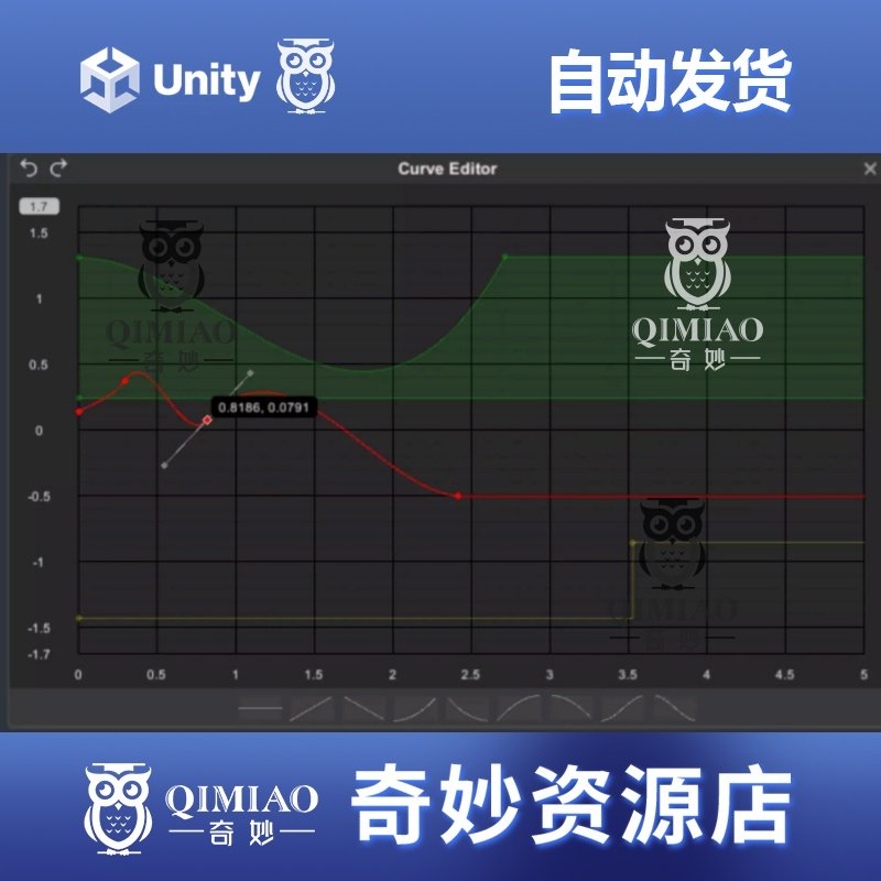 Unity Runtime Curve Editor 2.3.1 包更新 运行时曲线编辑器