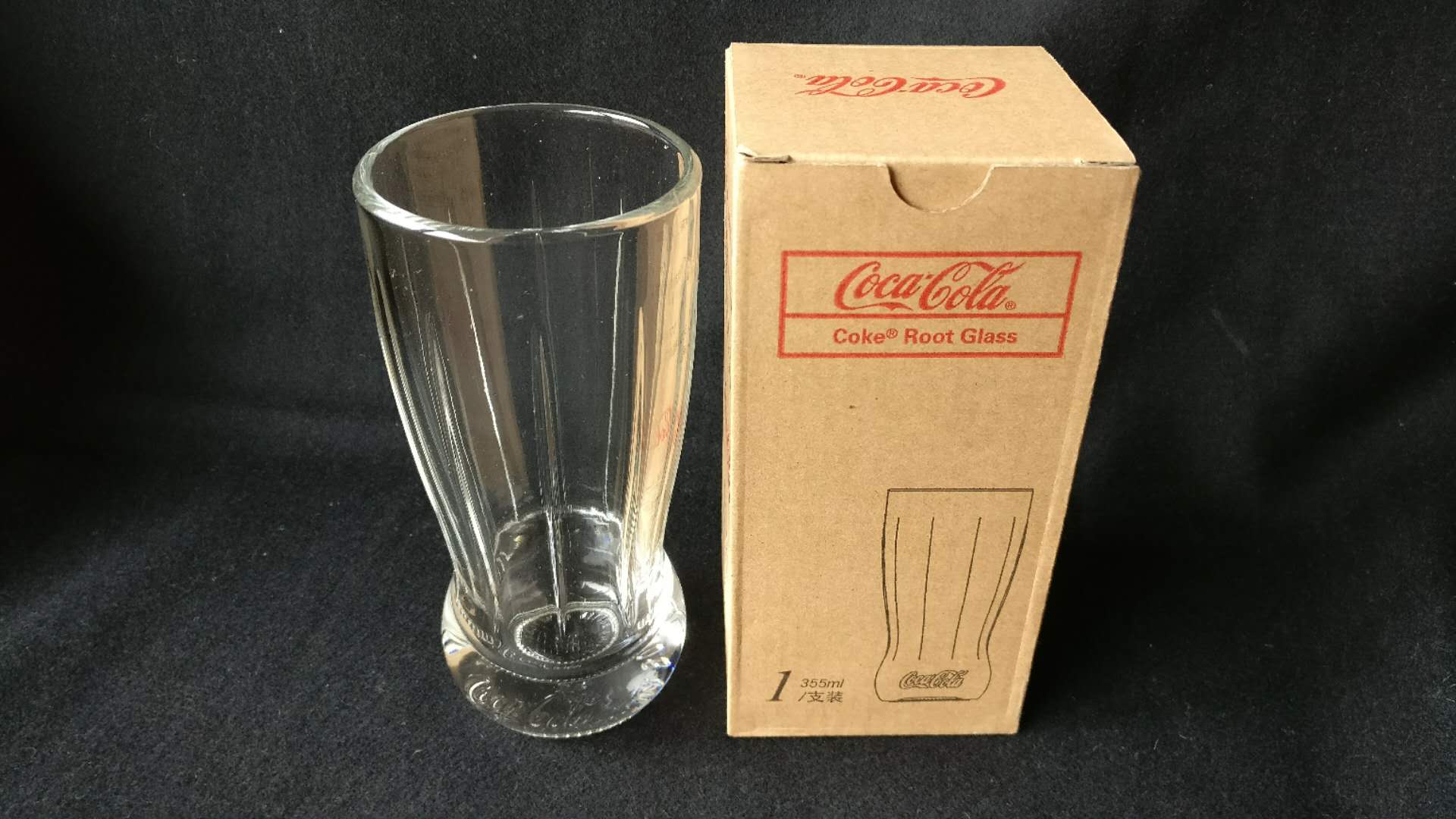 Coca Cola Nostalgia Retro Memorial Collection Glass Cups