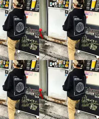 Sold out Disco BALL big hoodie hooded plus Velvet