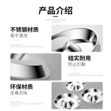 Миска для кошек из нержавеющей стали, миска для кошачьего корма для всей семьи, миска для кошачьего риса, миска для медленного питания для домашних животных, большая миска для собак, противоударная миска для собак