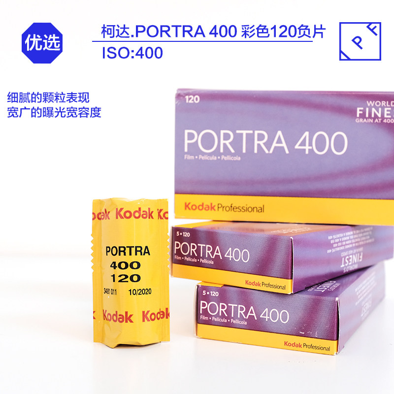 kodak kodak turret PORTRA 400 120 medium format color negative film film 2023 5 JJ19