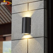  Modern and simple led outdoor wall lamp waterproof garden lamp Aisle exterior wall lamp Outdoor waterproof creative creative wall lamp