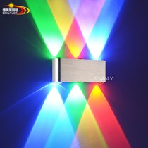 Colorful decorative wall lamp Background wall lamp Living room corridor wall lamp Bedroom creative aisle lamp Modern simple stair lamp