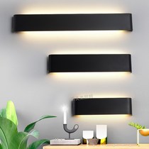  Nordic wall lamp Bedside lamp Bedroom living room Modern simple aisle stairs Creative LED wall lamp Hotel lamps