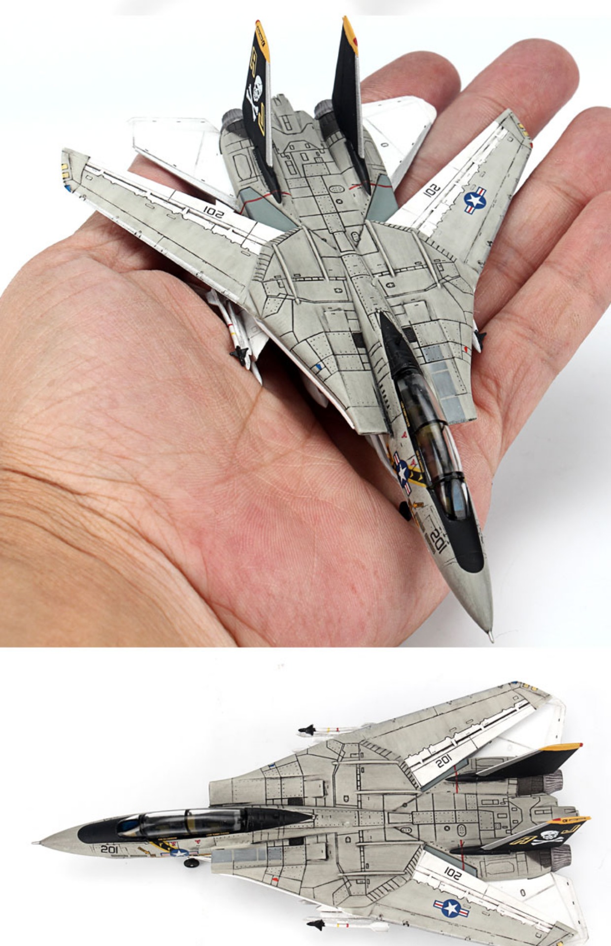 F14 TOMCATさま専用 アメリカ海軍 F-14A トムキャット `湾岸戦争` (プラモデル