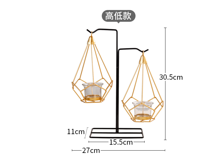 Phong cách Bắc Âu INS thơm nến giữ trang trí nhỏ phong cách châu Âu phòng khách phòng ăn hiên rượu tủ trang trí đồ trang trí phụ kiện trang trí kệ tivi