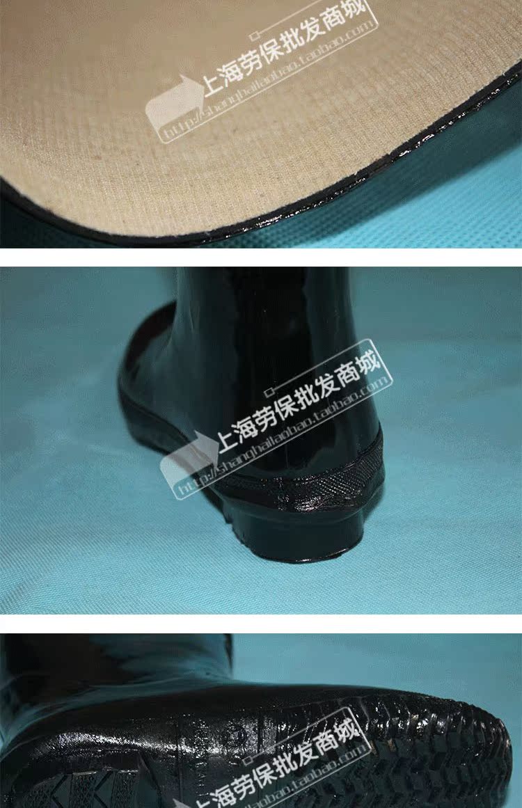 Authentic Thượng Hải đôi tiền thương hiệu khai thác giày nam và nữ cao su mưa mưa Zhongtong giày bảo hiểm lao động giày đi mưa giày chống nước đi phượt