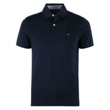 Tommy hilfiger, футболка polo, короткий рукав, облегающий крой