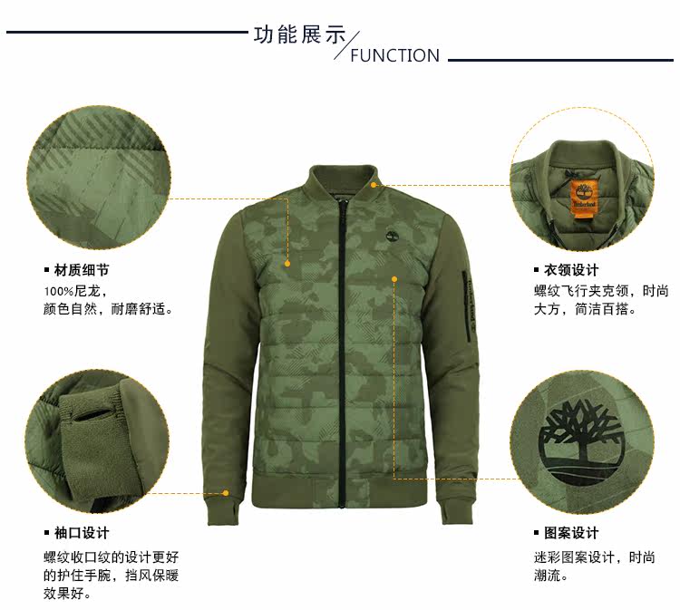 Blouson chaud pour homme TIMBERLAND    - Ref 3113351 Image 22