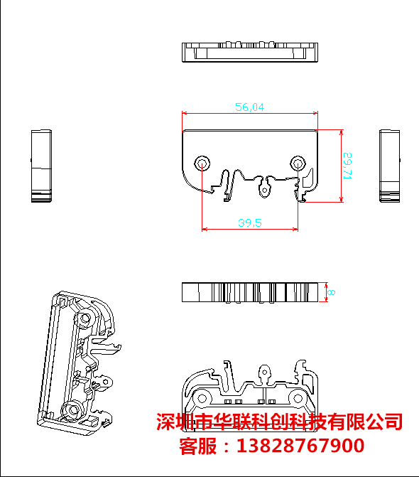 PCBģ50mm/̵ģ/DIN35/ģ/ɸPCBߴ綨