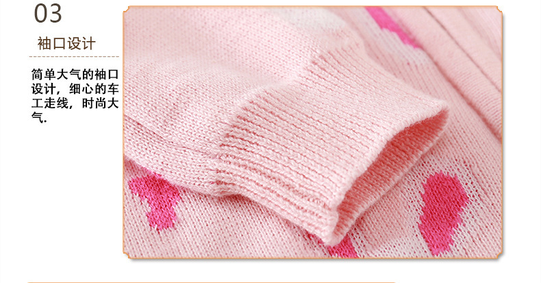 Áo len cho bé sơ sinh hoạt hình 0-1 tuổi Đàn ông và phụ nữ Bé đan quần áo trẻ em nhỏ cotton ra quần áo 3-6 body chip tre em