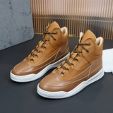 Зимняя высокая обувь, сапоги на платформе, флисовые удерживающие тепло туфли, 2020, из натуральной кожи