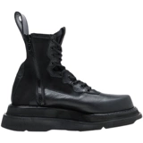 Martens, модные высокие короткие сапоги с молнией, из натуральной кожи