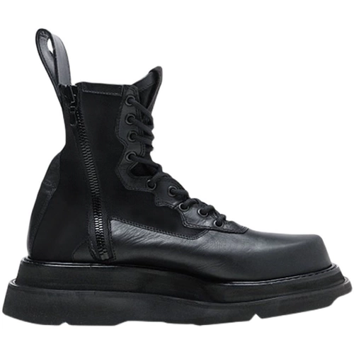 Martens, модные высокие короткие сапоги с молнией, из натуральной кожи