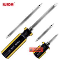 Japanese Robin Hood Cross screwdriver RUBICON head change screwdriver 627 short handle dual-purpose screwdriver 624