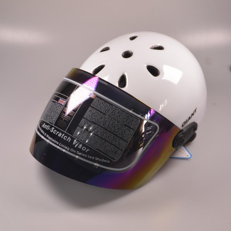 Tette Electric Car Helmet Casual Riding With Goggles Wind Shield Sunglasses Bike Adjustable Riding Cap-Taobao