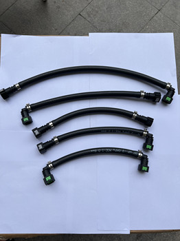 Jiangsu zongshen tricycle accessories new electronic fuel injection pipe high pressure fuel pipe 150/175/200 motorcycle