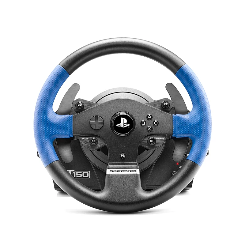 Tumaste T150RS computer game steering wheel with dual pedal compatibility PC force feedback