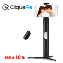 Cliquefie is suitable for Samsung Huawei Apple 14 Max Bluetooth Remote Control Phone Self Rod Live Tripod