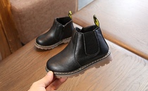 Childrens cotton shoes plus velvet warm shoes Childrens high and low feet shoes long and short legs orthodontic shoes single foot height high repair shoes