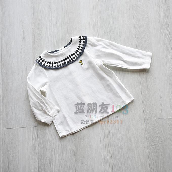 Chemise fille à manche longue - Ref 2084925 Image 10