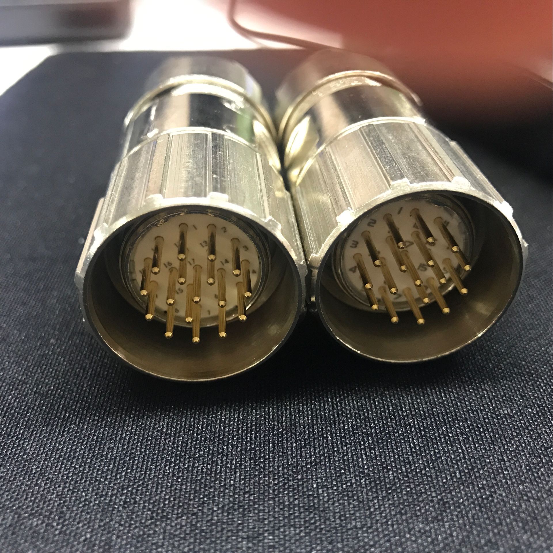 ABB teach pendant cable M23 17-pin plug 3HAC0219149001 same as 3HAC031683-001