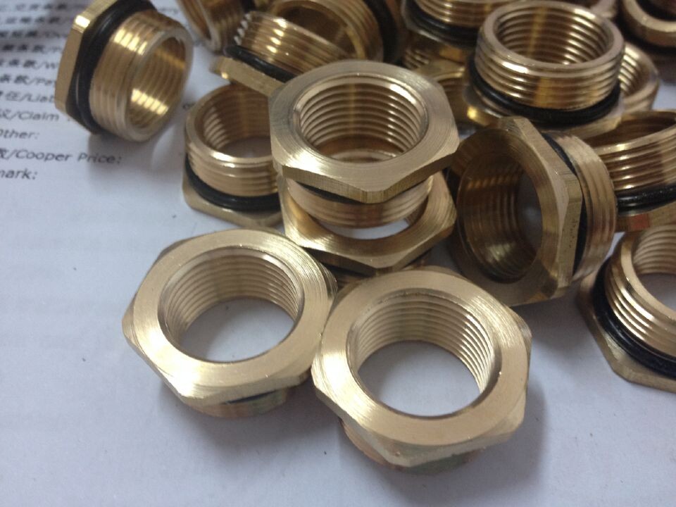Pure Brass Cable Joint Variable Diameter Ring M20 M25 M30 M30 M40 Shrink Diameter Conversion Connector