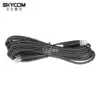 Self-made 6-core panel separation line hand microphone extension line round line for IC-2720H FT-7900R 8800R