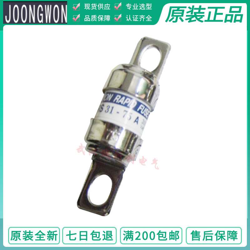 Korea JOONGWON Insurance JRS31-JR31-40A-50A-75A JRS61-100A 300V 600V