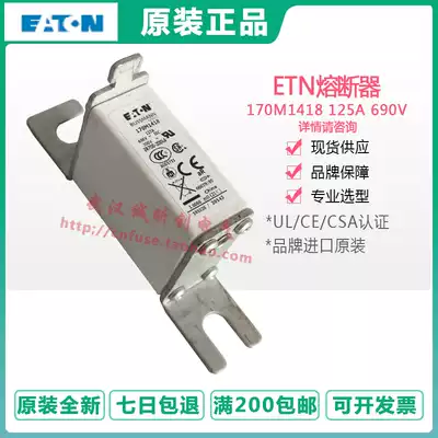 Eaton Bussmann 170M1418 170M1419 125A 160A 690V 700V comparative identification