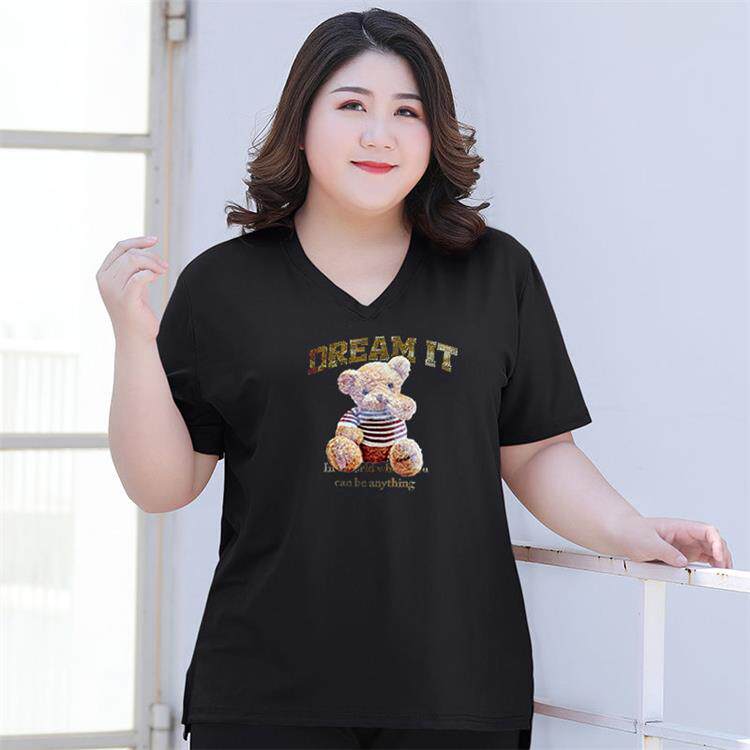 Летняя шелковая однотонная футболка, большой размер OTHER / Other 