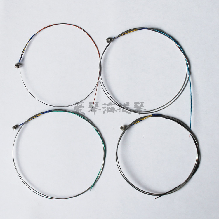 Đặc biệt cung cấp cao cấp thương hiệu euro chuỗi violin chuỗi chrome thép nhôm hợp kim magiê dây nhạc cụ dây đàn elixir