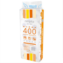 Ni Piao 3-layer 400-section roll toilet paper * 10 rolls of non-fragrance roll toilet paper
