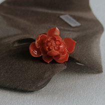 Xipai 61608 (Lotus Lotus) 0 75g Japanese sea gemstone pendant ring hand brand clavicle chain loose stone