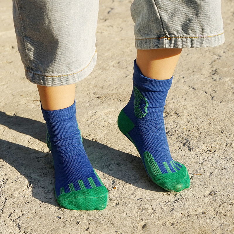 ajl original fly up children's balance bike riding socks wing socks children's sports function quick-drying socks