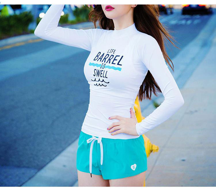 Thể thao và giải trí tập thể dục lội nước quần rắn màu quần đi biển Quần short của phụ nữ là bơi mỏng lướt nhanh khô - Quần bãi biển 	mua quần đi biển	
