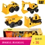 CAT Bộ xe kỹ thuật lớn Bộ máy xúc Trẻ em Đồ chơi bãi biển Máy xúc Dump Xe tải Máy ủi - Đồ chơi điều khiển từ xa bán đồ chơi trẻ em