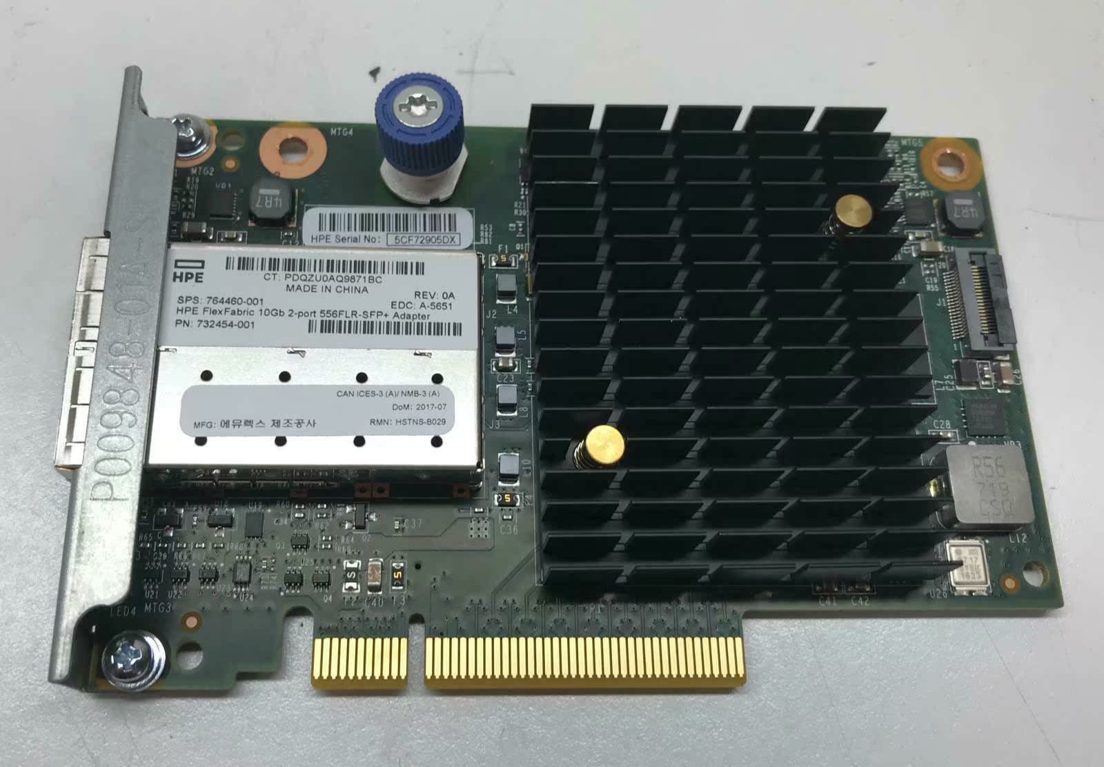 HP 727060-B21 732456-B21 10Gb 732456-B21 556FLR-SFP 732454-001 556FLR