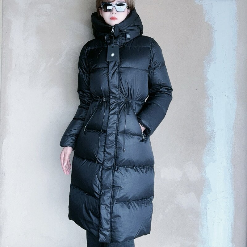 冬季保暖新宠:抽绳收腰大帽檐连帽羽绒服,轻暖双全,你值得拥有!-羽绒服-淘宝好物网