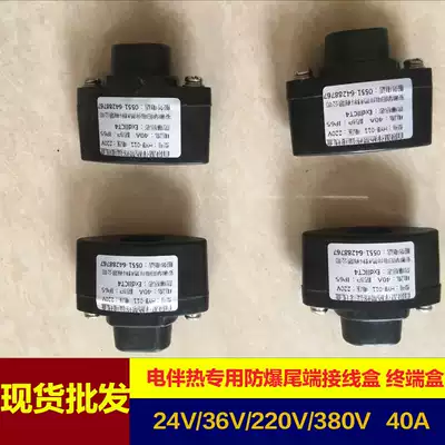 Heat tracing belt explosion-proof terminal junction box HYB-011 terminal junction box Electric heating belt special head choke plug tail end