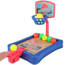 Childrens finger desktop ejection Mini parent-child interactive table basket machine Home baby Puzzle Tabletop Small Toy