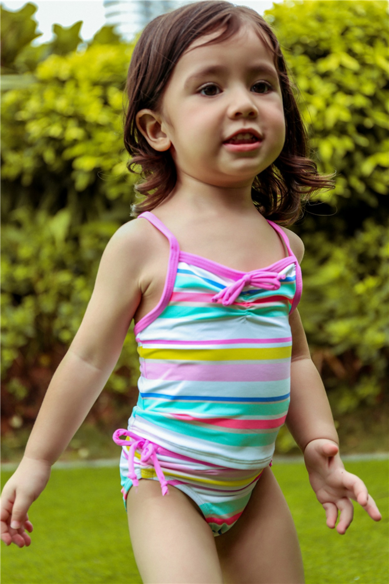 Đồ bơi trẻ em cho bé gái simi thích côn trùng cầu vồng chia nhỏ Đồ bơi trẻ em in đồ bơi cho bé 0-1 tuổi đồ bơi trẻ em xuất khẩu