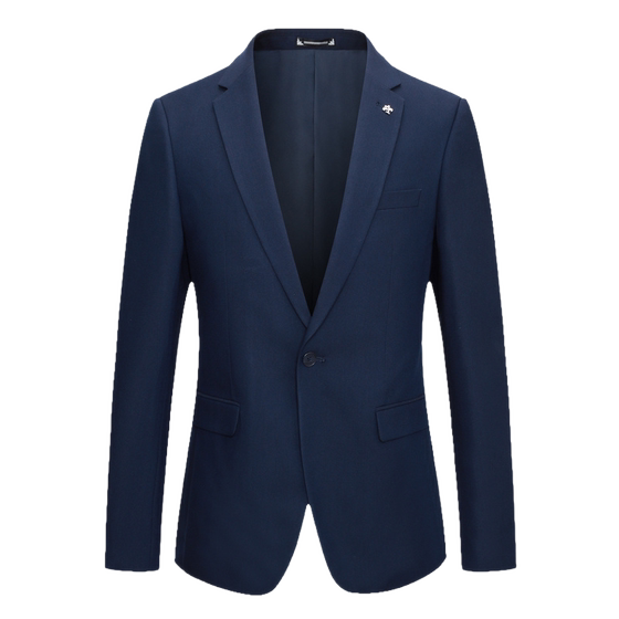 
LA Lexton Suit Set 2024 Fall New Business Gentleman Slim Formal Suit Two-Piece Set Men