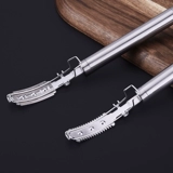 Двойное использование свиная шерсть с рыбной чешуйкой для бритья.