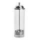 Acrylic dustproof straw barrel pc barrel simple straw bottle