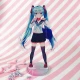 Hatsune Miku Anime Ngoại vi Chân đế Acrylic Trang trí làm bằng tay Mặt dây chuyền Miku Quà tặng sinh nhật - Carton / Hoạt hình liên quan