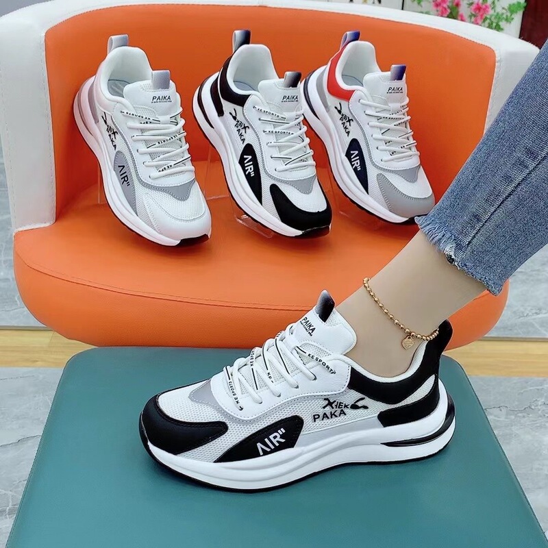 Sports Shoes 2025 Spring & Fall New Leather Casual Shoes for Men and Women Couples Women's Shoes Mesh Breathable Women's Walking Shoes Sports Shoes 2025 Spring & Fall New Leather Casual Shoes for Men and Women Couples Women's Shoes Mesh Breathable Women's Walking Shoes