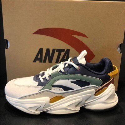 Clear Anta sneakers thick daddy shoes spring 2021 new men's tourist casual shoes 112118883