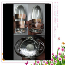 0358 Crystal phallus female posterior anal plug comfort glass fairy stick out anal plug sex toys